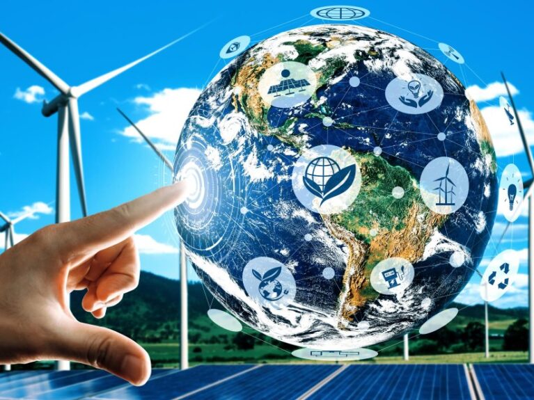 solarpanels earth
